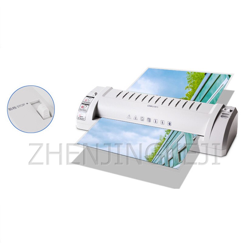 A3/A4 Laminating Machine Presses Laminator Home Office Photo Plastic Tools Adjustable Temperature Control Automatic Film Feeding