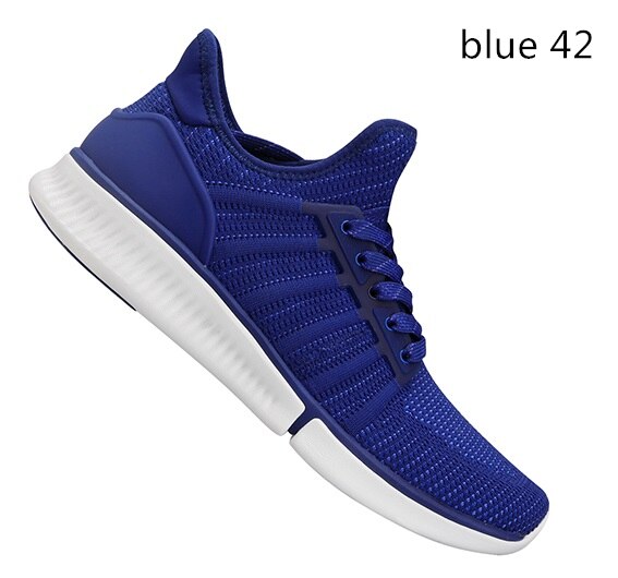 Original Xiaomi Mijia Smart Running Shoes Sports IP67 Waterproof Support Smart Chip (Not Including): Blue Size  42