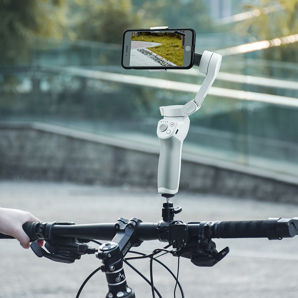 Bike Gimbal Clip Houder Lichtgewicht Pack Draagbare Sky Benodigdheden Voor Dji Osmo Mobiele Om 4 3 2 Fiets Stabilizer Mount