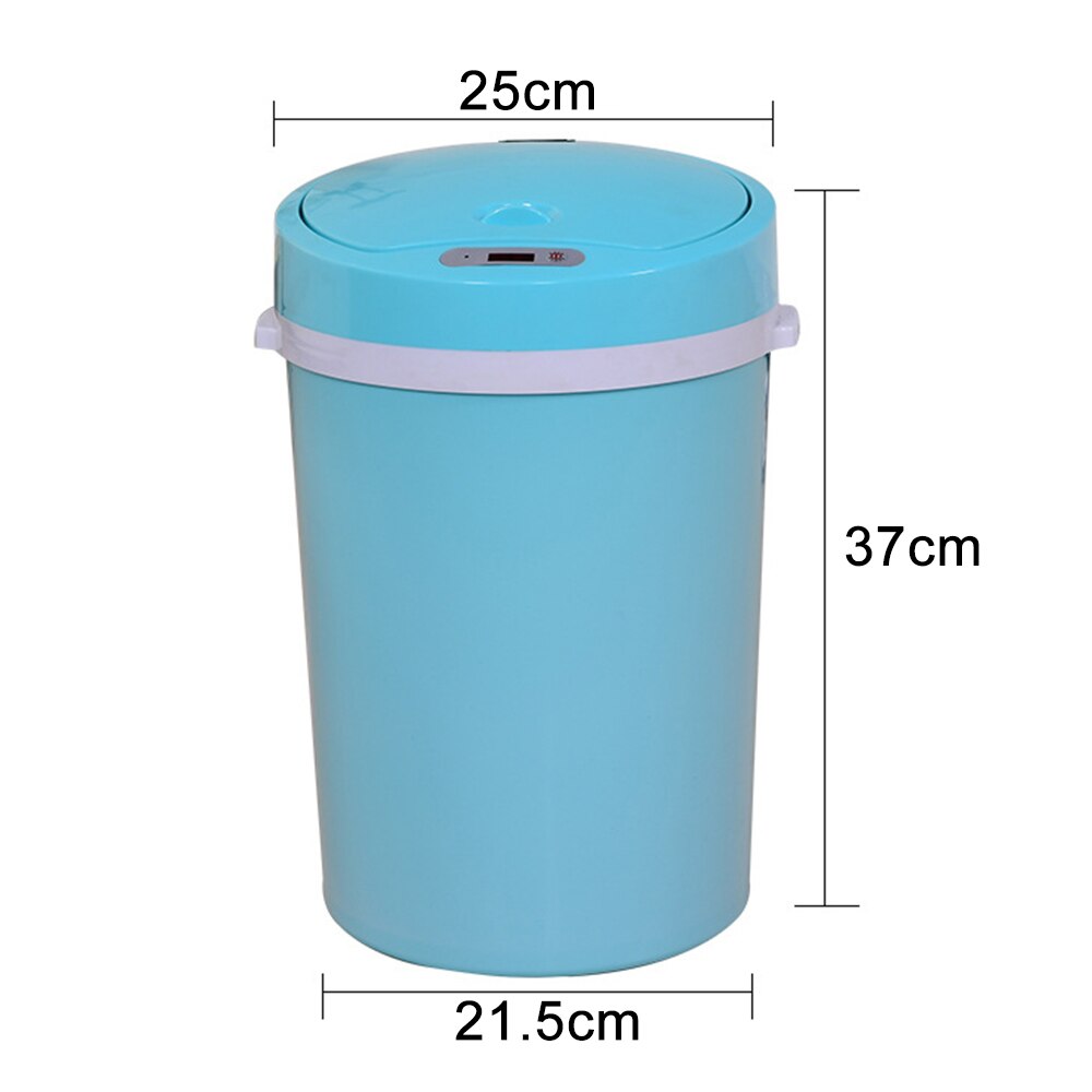 16L Automatic Induction Trash Can Touchless Smart Infrared Motion Sensor Rubbish Waste Bin Eco-friendly Waste Garbage Bin