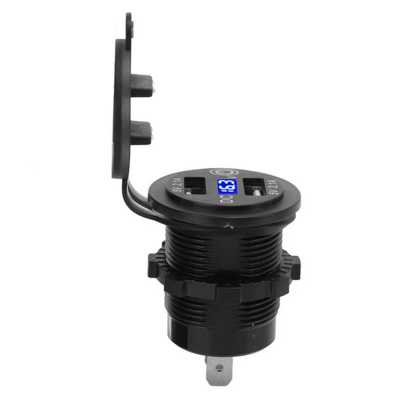 Socket Charger Portable Car Charger for Trucks for 12‑24V Motorcycles