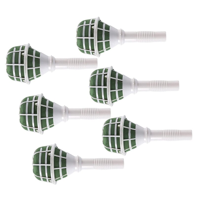 6 Stuk Boeket Houder, Bruidsboeket Handvat Voor Bloemstuk En Bruiloft Boeket Leveringen