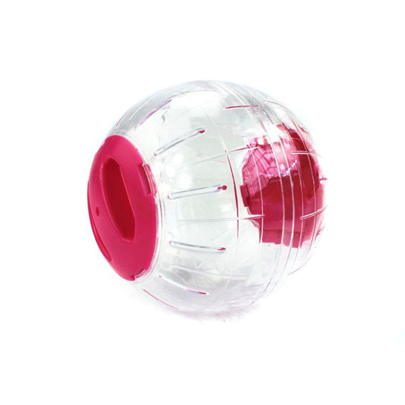 Bola de cristal de para correr, juguete para mascotas de 12CM, suministros para mascotas, casa de plástico para hámster, bolas pequeñas para correr, juguetes bonitos