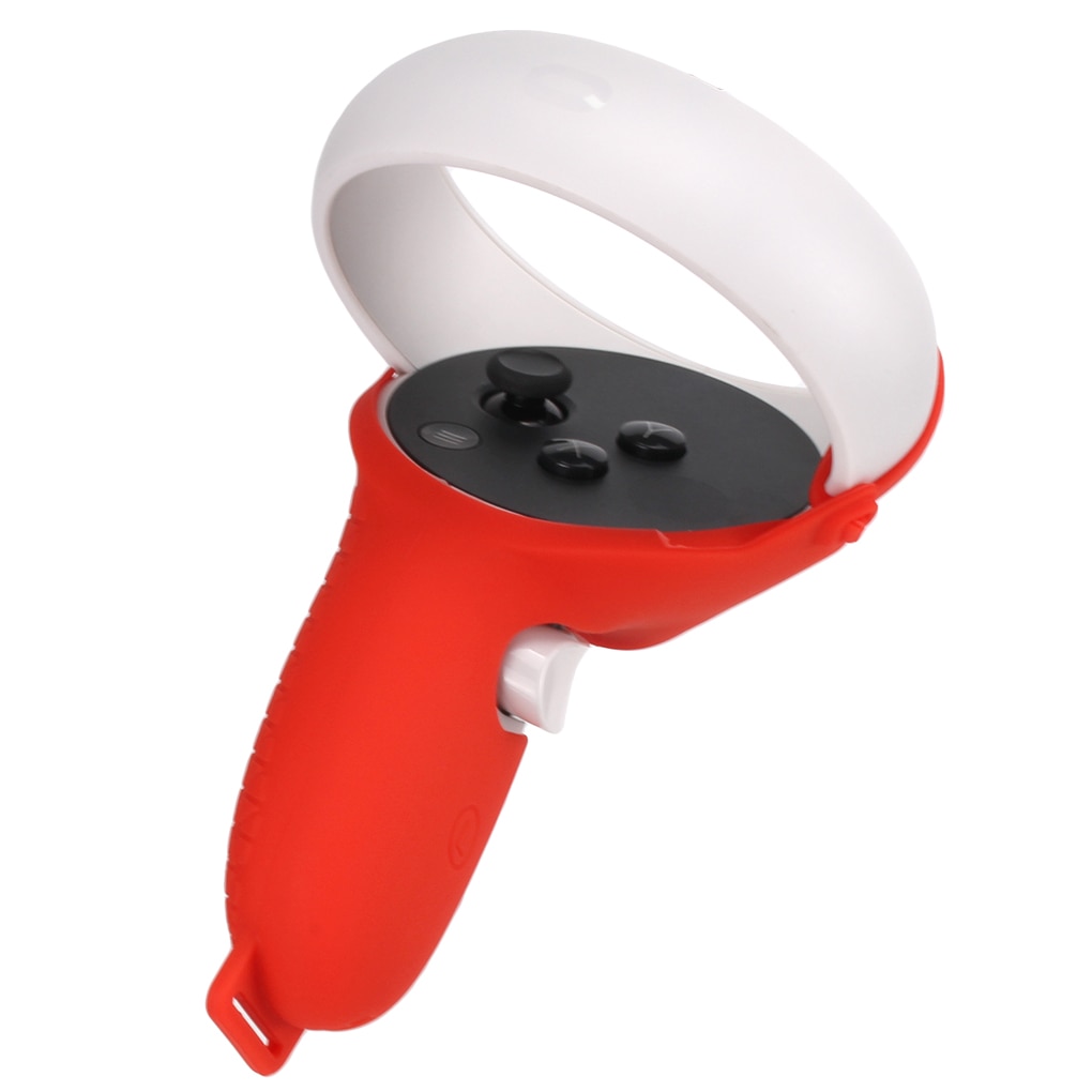 VR Handle Cover Silicone VR Glass Cover Half Controller Accessory Replacement for Oculus Quest 2