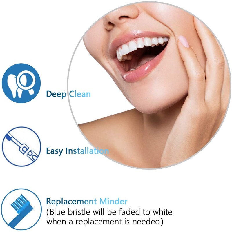 8 Stuks Sonic Elektrische Opzetborstels Voor Oral-B Elektrische Tandenborstel Fit Advance Power/Pro Gezondheid/Triumph/Vitality Precision Clean