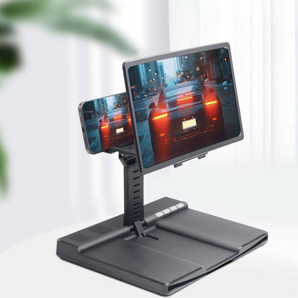 Mobile Phone Screen Magnifier 3D Enlarger Magnifying Video Amplifier Projector Bracket Desktop Holder Stand For Phone