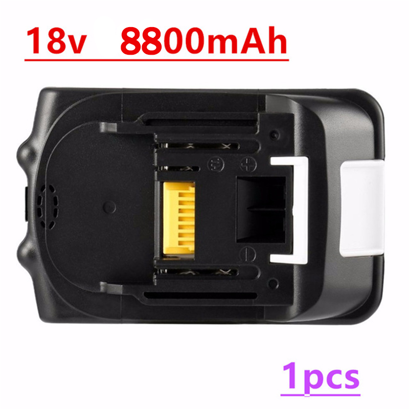 Bl1860 til makita 18v 18000 mah 18.0ah genopladeligt elværktøj batteri med led li-ion udskiftning  bl1860b bl1860 bl1850