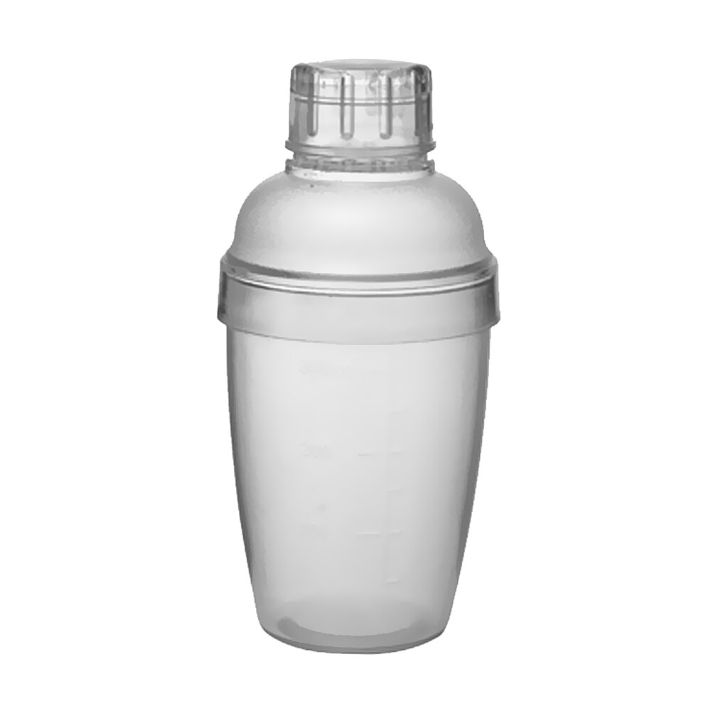 350ml-1L Resin Bar Cocktail Shaker with Scale Bar Tool Iced Coffee Maker