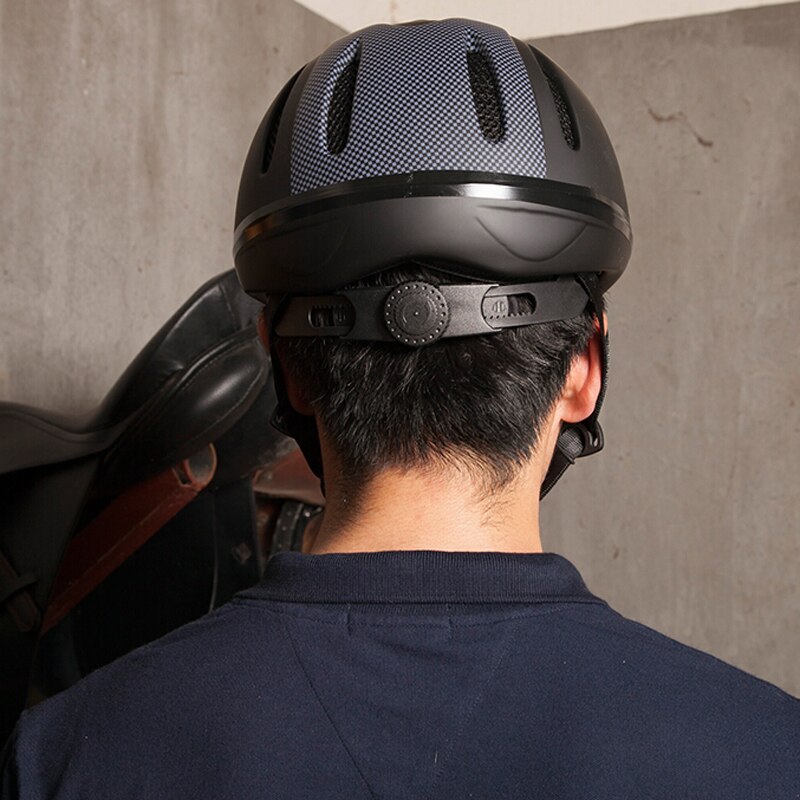 Casque d'équitation équestre respirant Durable sécurité demi couverture cheval cavalier casques pour hommes femmes enfant 52-61 CM