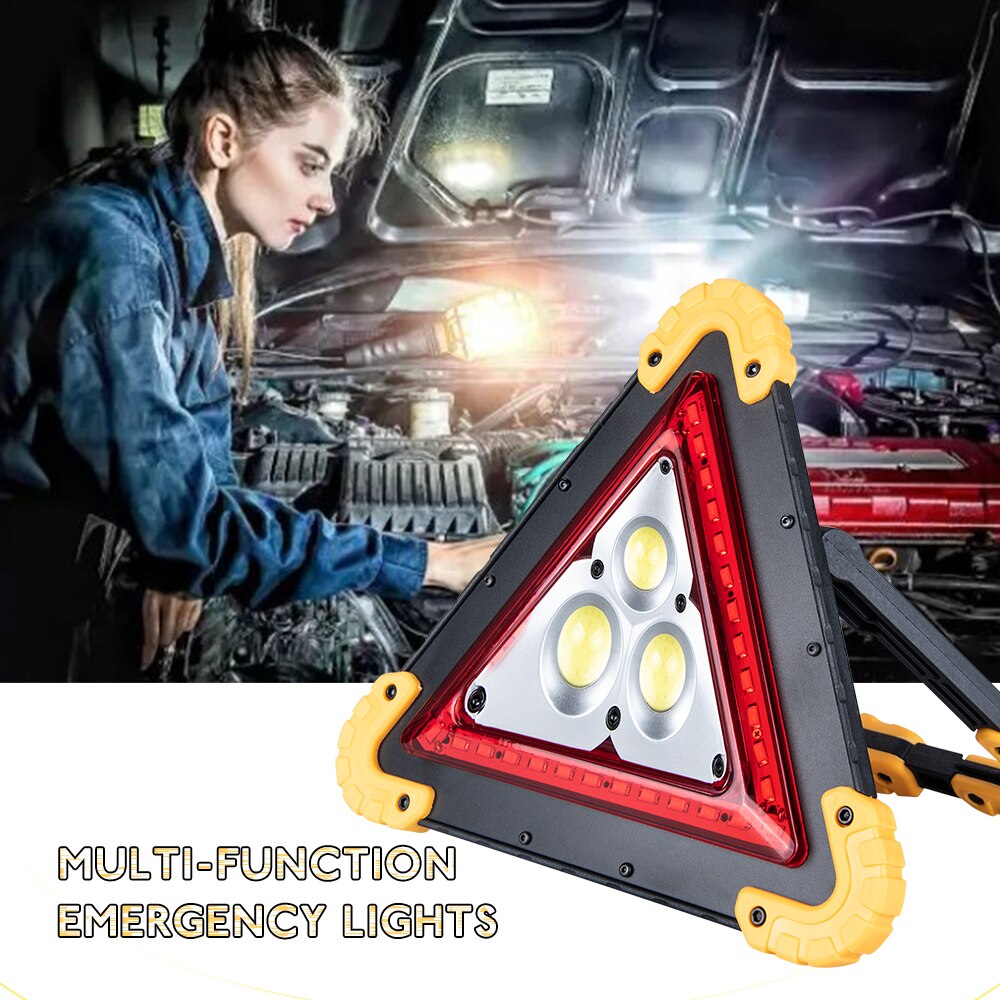Foxanon 2500 4000 lumen led arbetsljus 30w 50w cob led ficklampa nödljus bilinspektion reparation handhållen arbetslampa