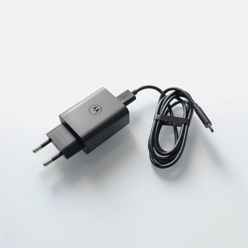 Dla Motorola 33W szybka ładowarka szybka moc ue wtyczka Adapter 1M Micro USB/typ C kabel do Moto E6 Edge +/G Plus/Razr/G9 moc/Z4/G5