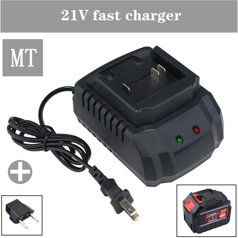 21V Lithium Batterij Oplader High-Power Snellader Elektrische Wrench Haakse Slijper Opladen Apparatuur 18V Lader
