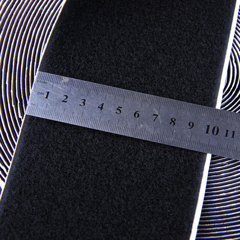 1Meter Double-sided Adhesive Velcro Strap Car Mat DIY Helmet Clothing Backpack Decoration Self-adhesive Hook And Loop 10cm Width