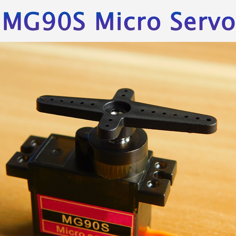 4pcs/lot TCP MG90S Metal gear Digital 9g Servo SG90 For Rc Helicopter pPlane Boat Car MG90 9G