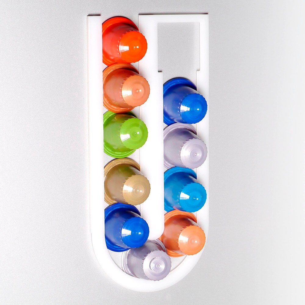 Nespresso Capsule Storage Coffee Pod Capsules Holder Nespresso Espresso Capsule Holder Stand Capsules Storage For Nespresso: White