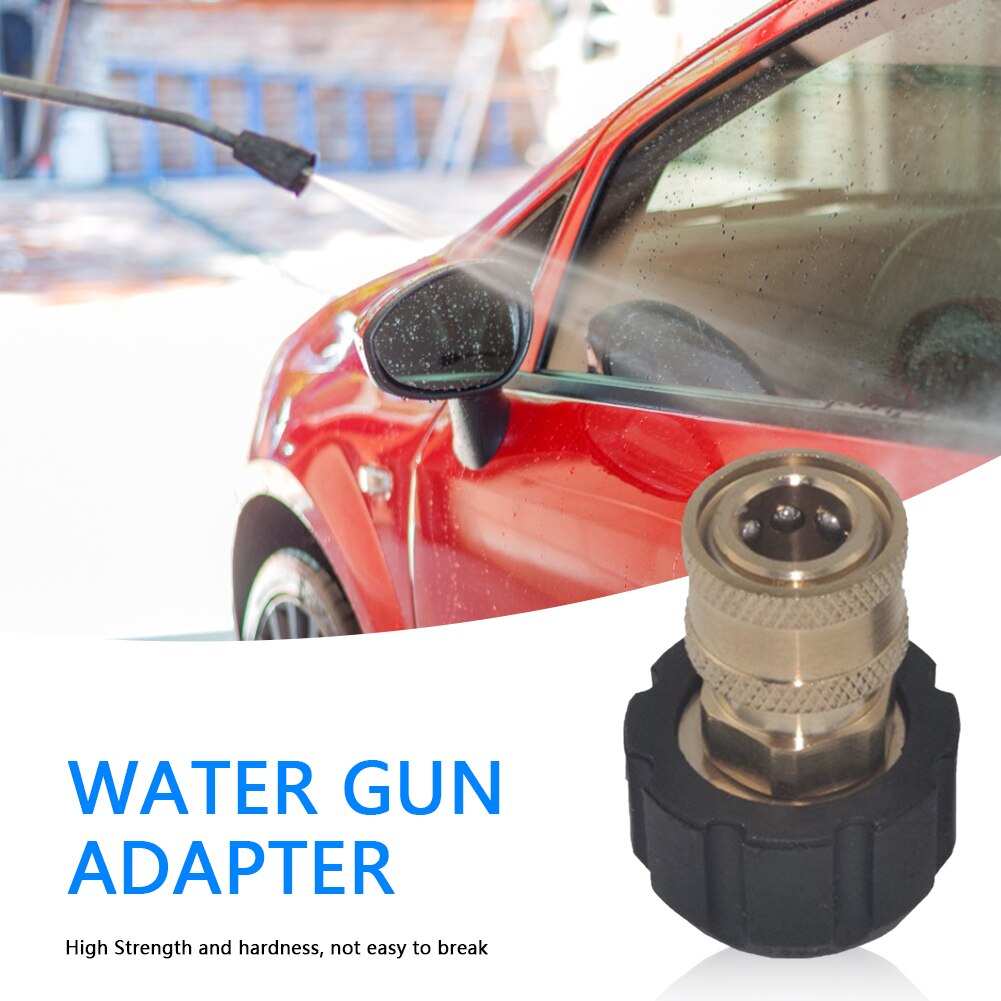 Hogedrukreiniger Adapter Fitting Voor Karcher K2 K3 K4 K5 K6 K7 Krcher Pistolen 14 Quick Connect Female Fitting Met 5 Multi Angle Power Nozzle