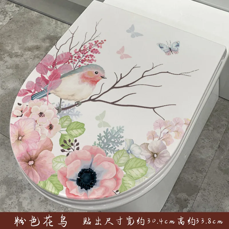 Wandsticker4u - Sticker voor toiletdeksel kat 3D grappig I