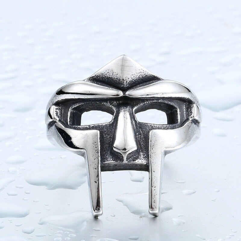 Klassieke Retro Heren Ring Punk Stijl Egyptische Farao Masker Mannelijke Ring Accessoires Sieraden Voor Man Party Beste