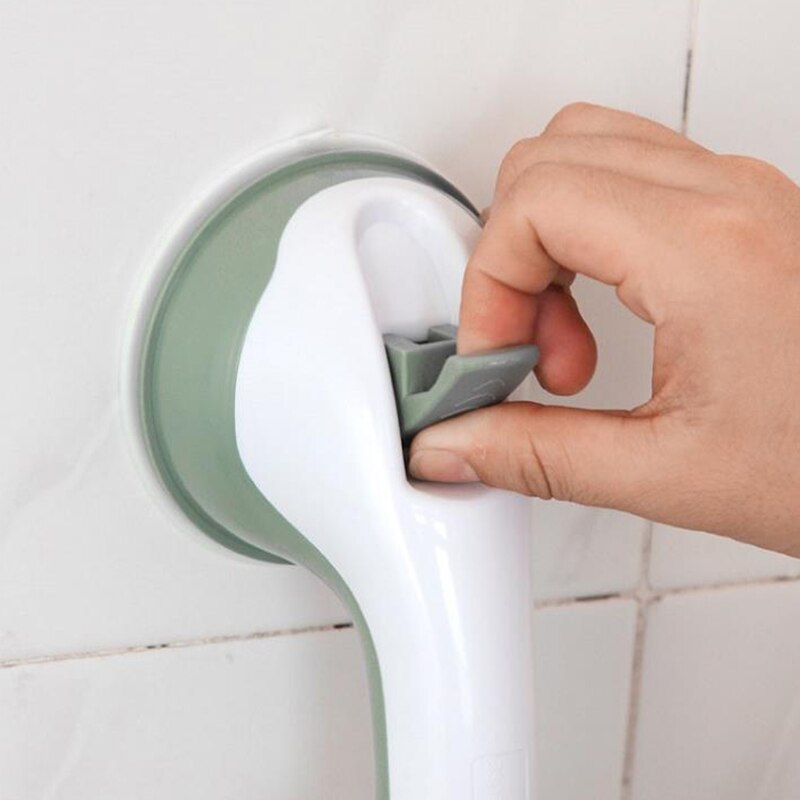 Bathroom Handrail Suction Cup Non-slip Safety Hand Rail Support Balance Bar Assist Bath Handle QJS Shop
