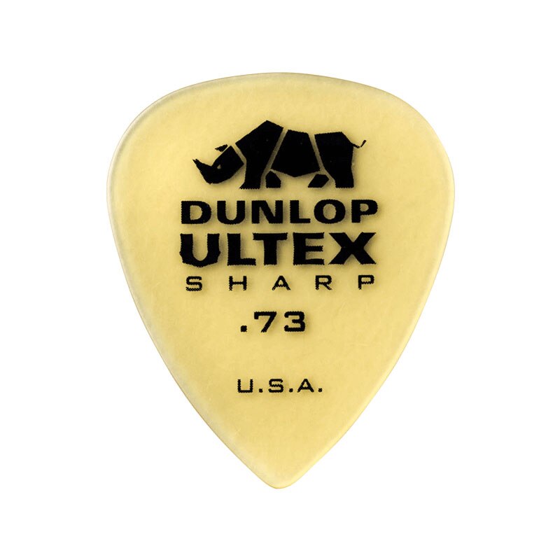 Dunlop Ultex Sharp Guitar Pick Plectrum Mediator 0.73mm-2.0mm Bass Mediator Acoustic Electric Classic Guitar Parts Guitar Picks: 0.73mm