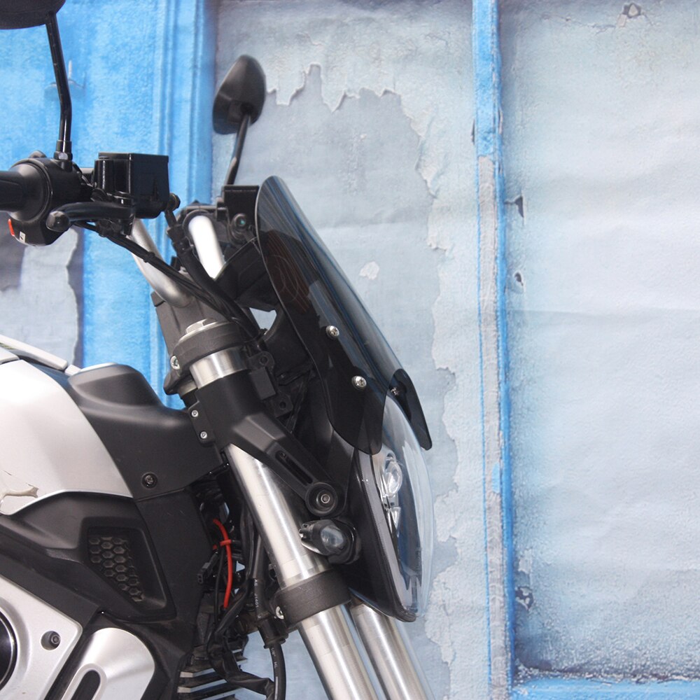 Cafe Racer Windshield For Super Soco TS TC MAX Suitable For 7-inch Headlight Electric Motorcycle Modified Parts