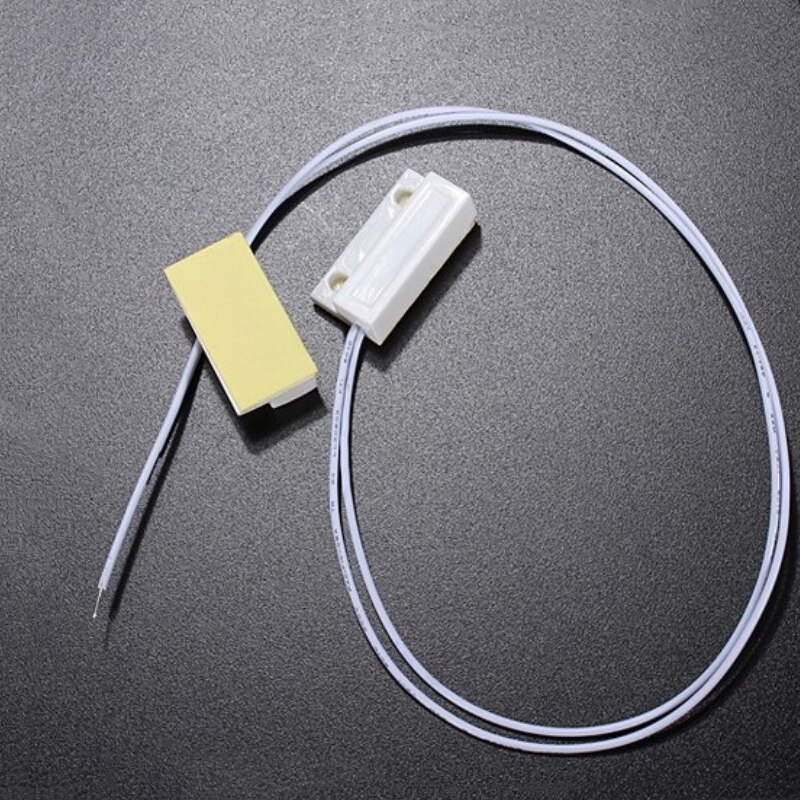 1/3 Pair MC-38 Wired Door Window Sensor Magnetic Switch Home Alarm System Detector Concealed Door Sensor With Embedded Alarm