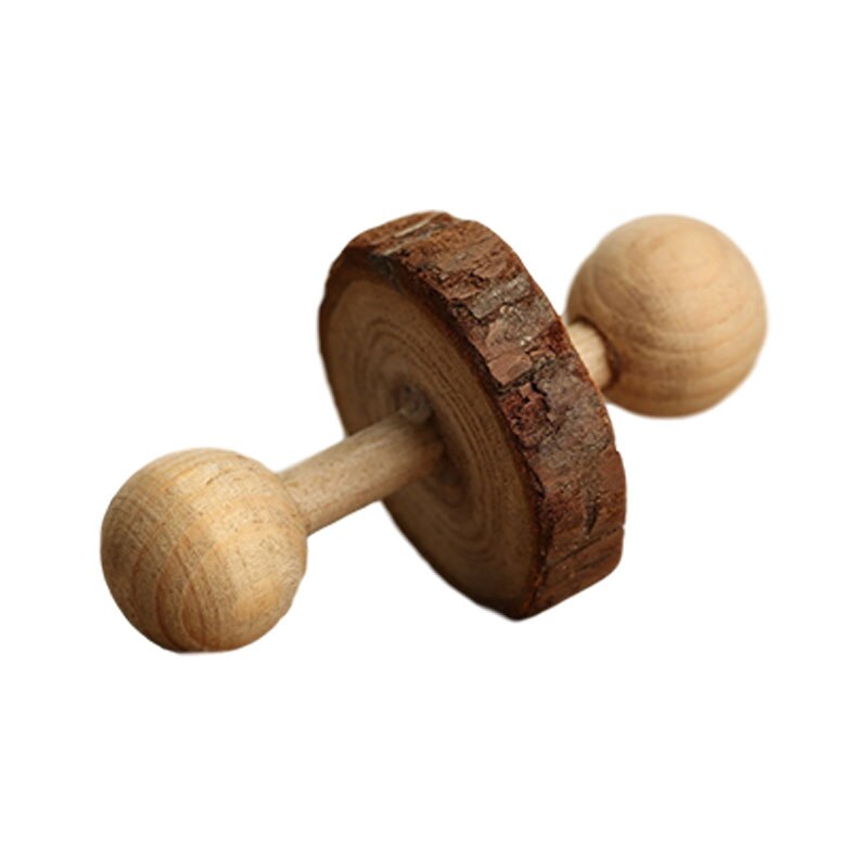 1PC Pet Toys Wooden Small Pets Play Toys Hamster Chew Toys Wooden Molar Toys for Chinchilla Bird Rabbits Pet Accessories: Unicycle