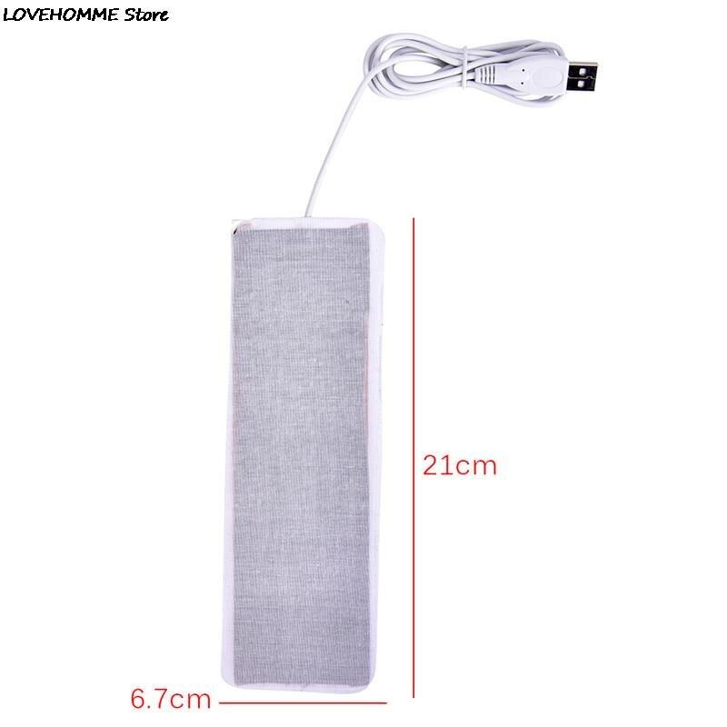 Placa aquecedora portátil de inverno, 20 estilos, 1/peças, suprimentos, aquecimento usb, placa para mouse pad, sapatos golfos: Style16 1PCS