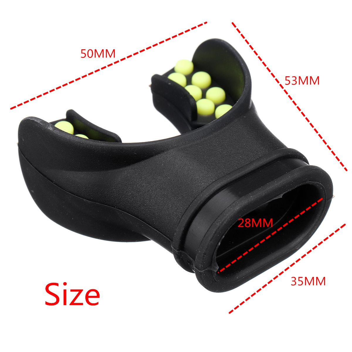 Duikuitrusting Snorkel Mondstuk Vervanging Regulator Mond Stuk Voor Scuba Zuurstof Cilinder Ademen Accessoires