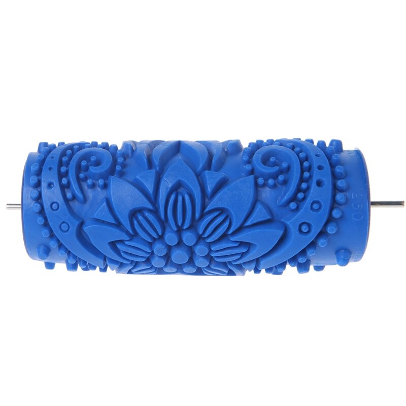 5" Embossed Paint Roller Sleeve Wall Texture Stencil Brush Pattern Decor 066Y: 095Y