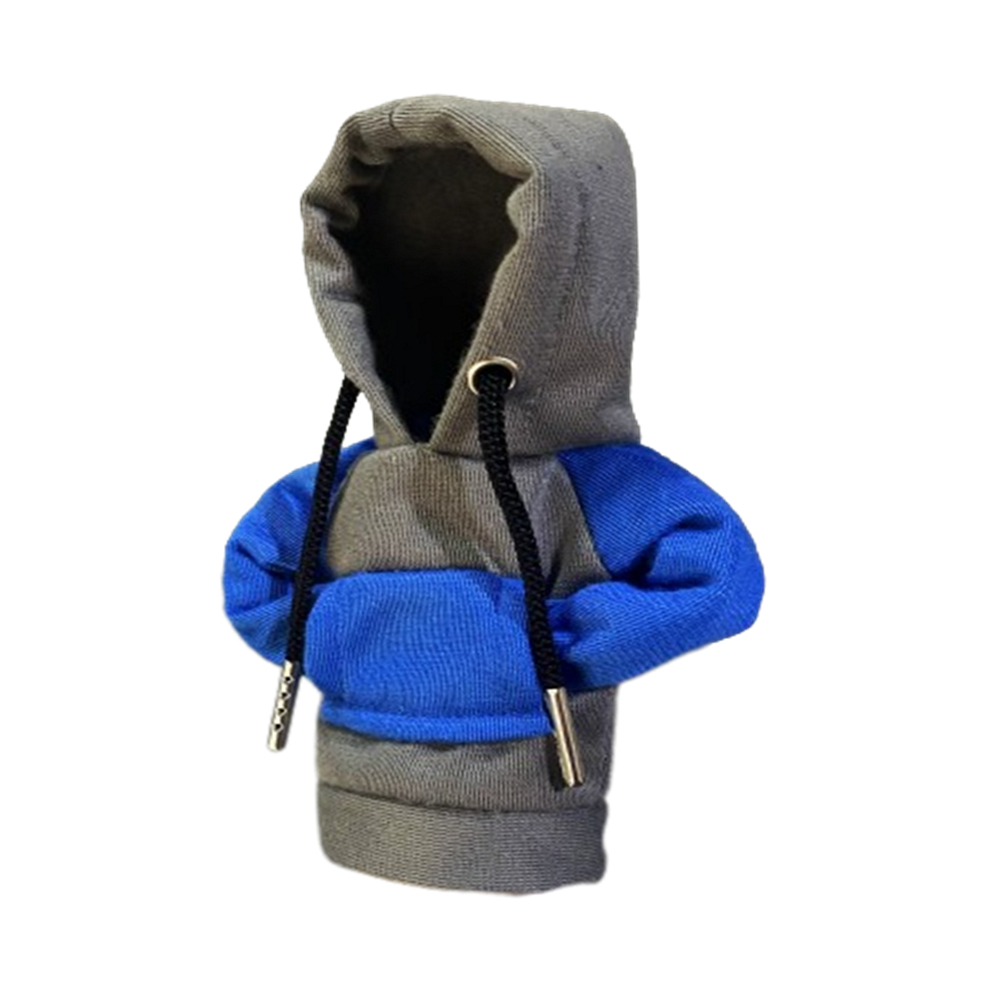 Gearbox Handle Hoodie Night Sweatshirts Handbrake Cover Universal Car Gear Lever Knob Cover Gearshift Hoodie For Gearbox: Yellow