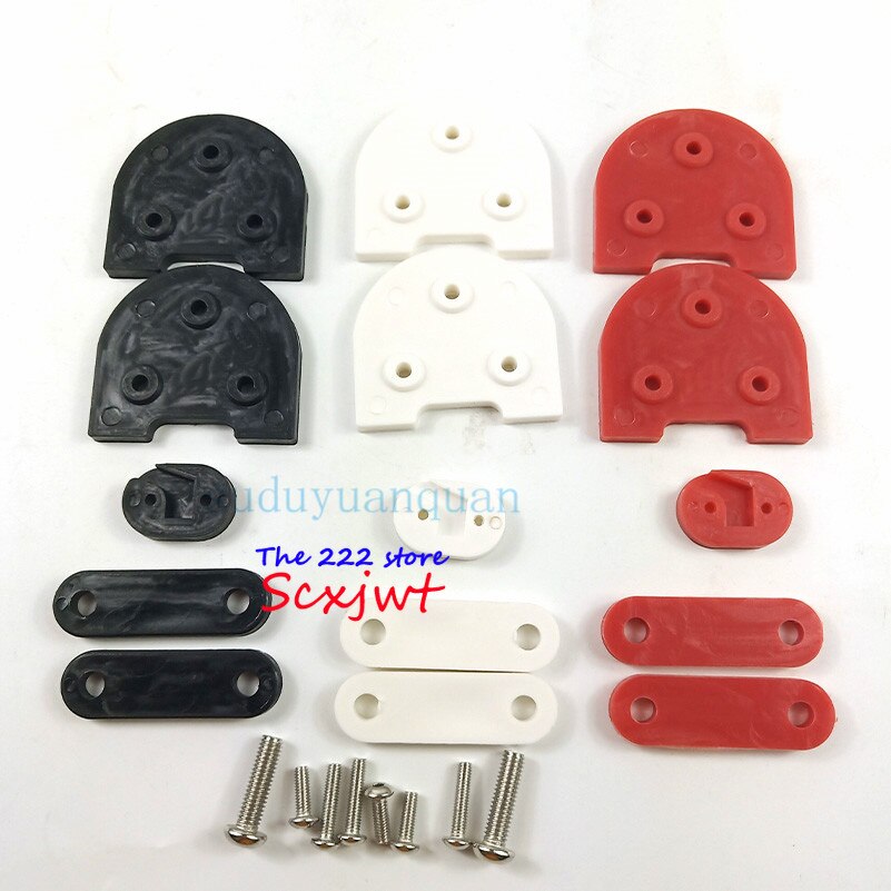 Luces traseras almohadilla aumentada guardabarros almohadilla para pie almohadilla de apoyo para Xiaomi Mijia M365 M187 Scooter Eléctrico Pro Kit de accesorios
