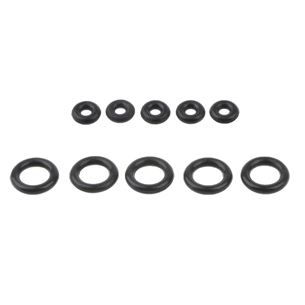 5 stk gummi o-ring tætning camping gas tank genopfyldning adapter pakning