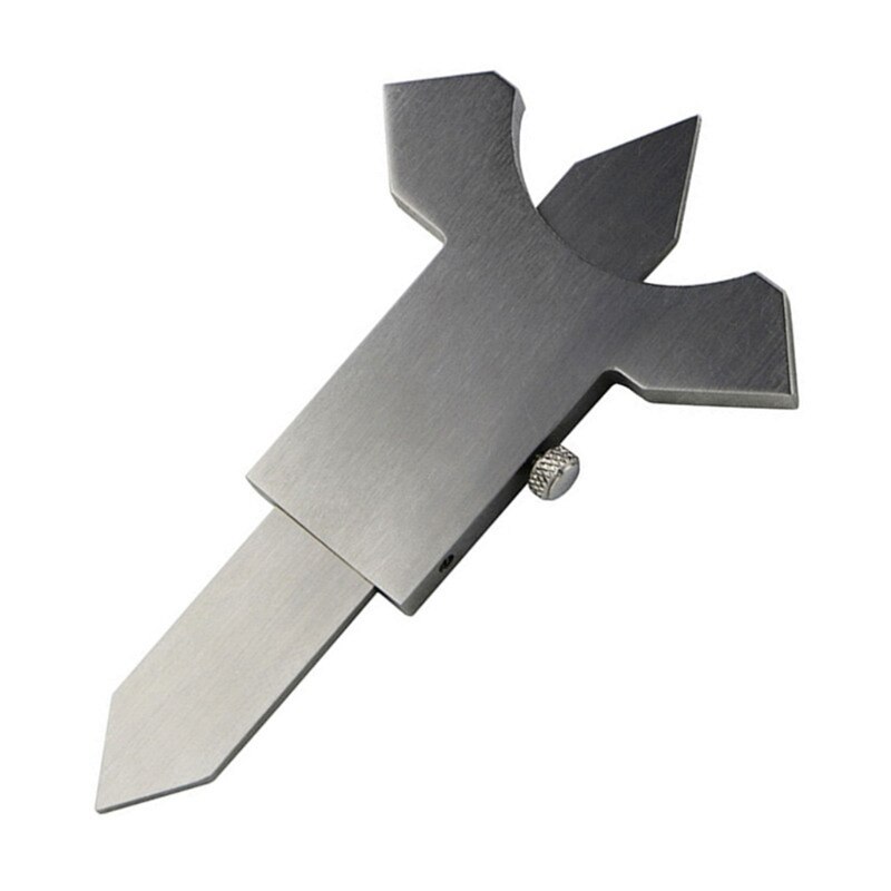 Welding Gauge Weld Inspection Gage Weld Seam Bead Fillet Crown Test Ulnar Ruler Degree Angle Measure tool