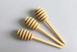 Mini Holz Honig Stock Holz Stock Honig Löffel: 10.5 CM / 50 Stück
