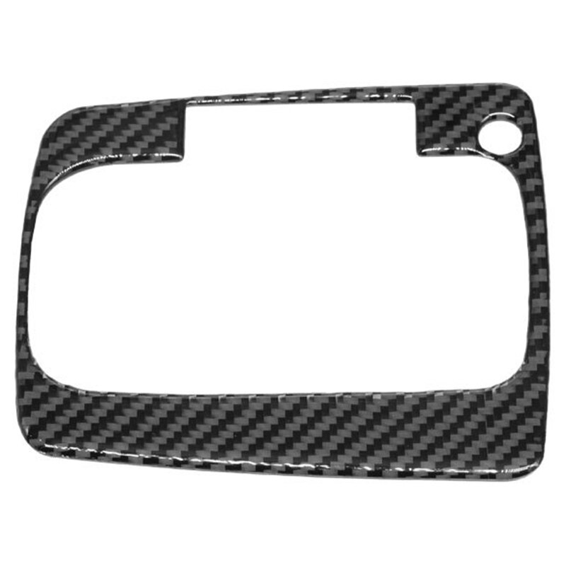 Car Gear Shift Panel Cover Sticker Interior Trim Carbon Fiber for Subaru Forester Accessories LHD