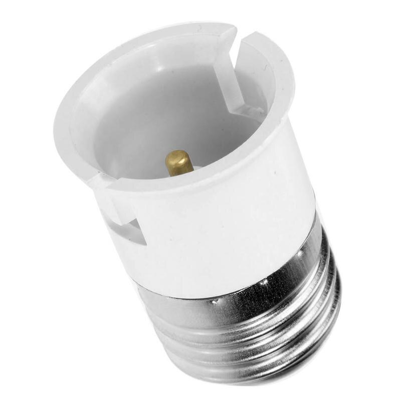 Screw E27 E14 E12 B22 LED Light Socket Hight Temperature Resistant Splitter Adapter Lamp Socket Bulb Base Holder
