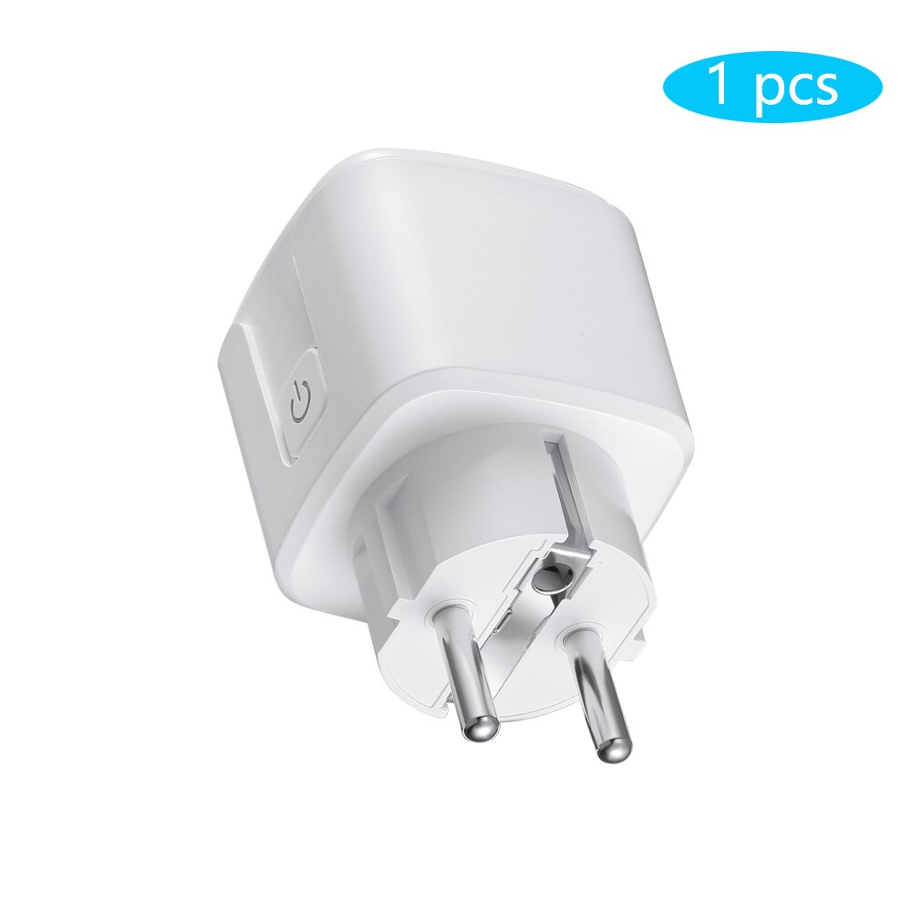 Smart Tuya ZigBee Power Plug Outlet Smart Life App Remote Control Timer Energy Monitor Outlet Works With Alexa Google Home: Zigbee Plug 1pcs