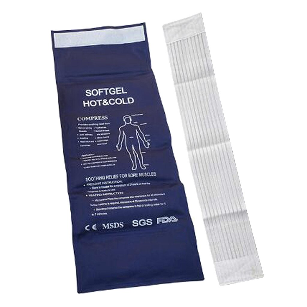 Reusable Cold Gel Pack for First Aid Sports Muscle Pain Ice Heat Pad Microwave Heating Gel Pad Therapy Wraps First Aid Pain
