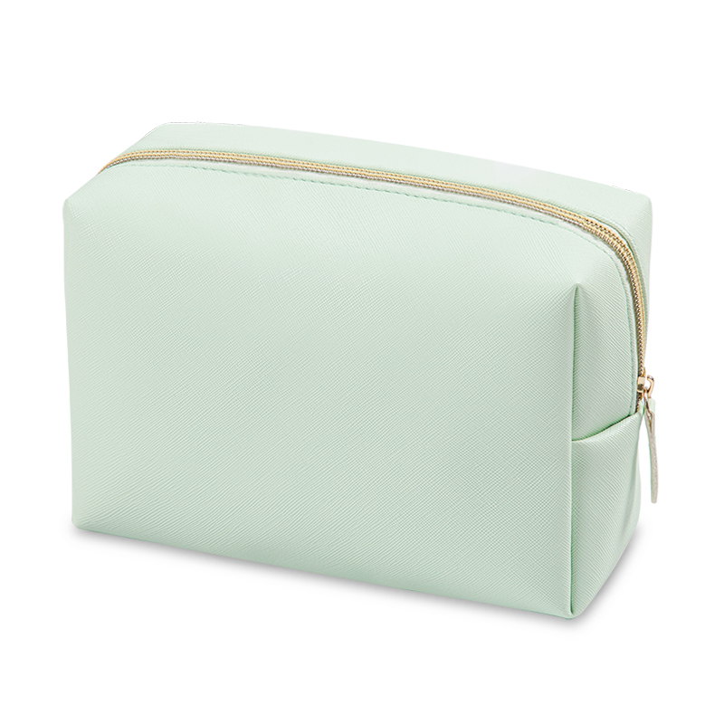 1pcs PU Leather Portable Toiletry Bags Waterproof Travel Make Up Bags for Women Small Medium Large Cosmetic Organizer Bags: Orange