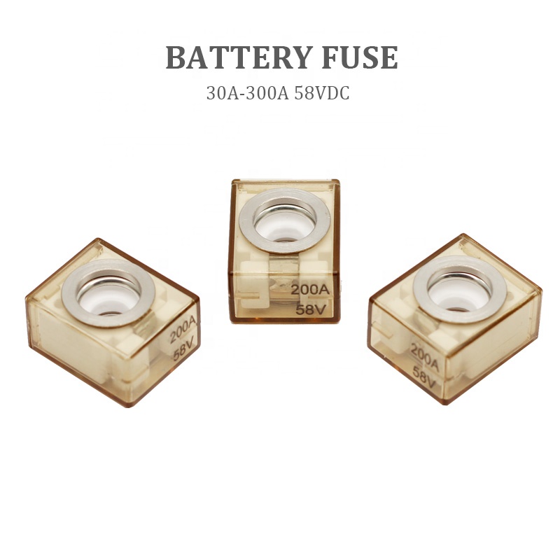 Battery Terminal Series Fuses 100A 200A 300A 400A 500A Rated Battery Fuse Compatible with BoatRV for Terminal Fuse Box CBBF-MB