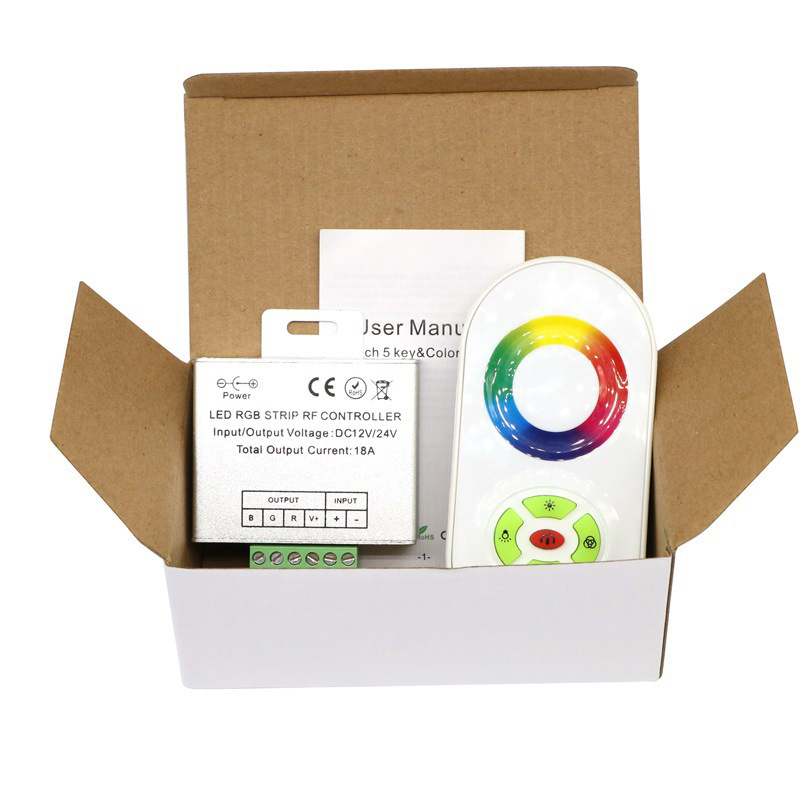 DC12- 24V kabellos RF SMD RGB LED Streifen Licht berühren Dimmer Farn Regler Fernbedienung oder LED Streifen lmap