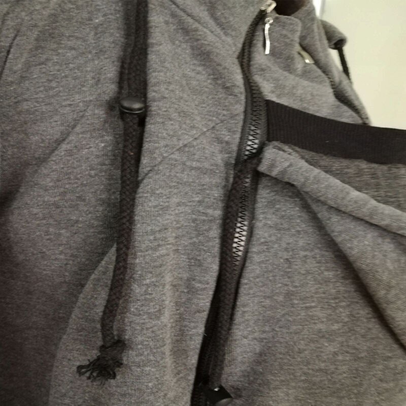 Sudadera con capucha para portabebés, padre y bebé chaqueta para, ropa de canguro multifuncional, Otoño e Invierno
