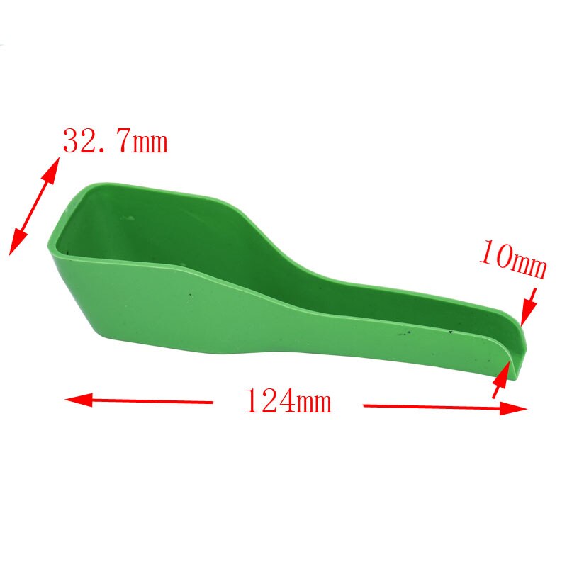 Papegøje fugledrik foderautomat vanding plast med clips til voliere undulat cockatiel 60ml 90ml 140ml 150ml 2 stk.: Feeder