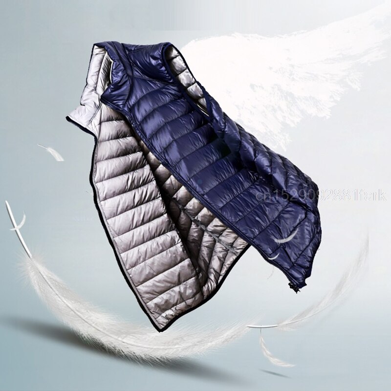 Gilet da golf in cotone ispessito da uomo invernale abbigliamento da golf sportivo reversibile giacca sportiva per il tempo libero gilet leggeri