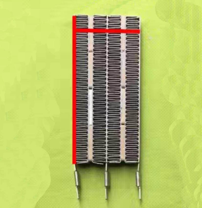 97X45Mm Wasdroger Onderdelen Ptc Verwarming Pad 220V 800W