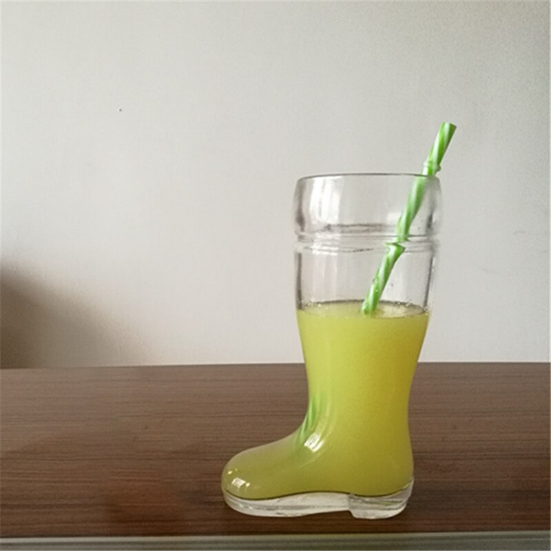 Tasses de bière de botte de Das de verre de bière de 580Ml pour la coupe du monde de barres