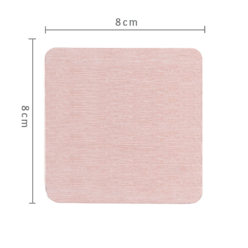 Diatom Mud Water Cup Mat Tableware Mat Tooth Cup Mat Household Kitchen Bathroom Water Absorption And Insulation Mat: Pink