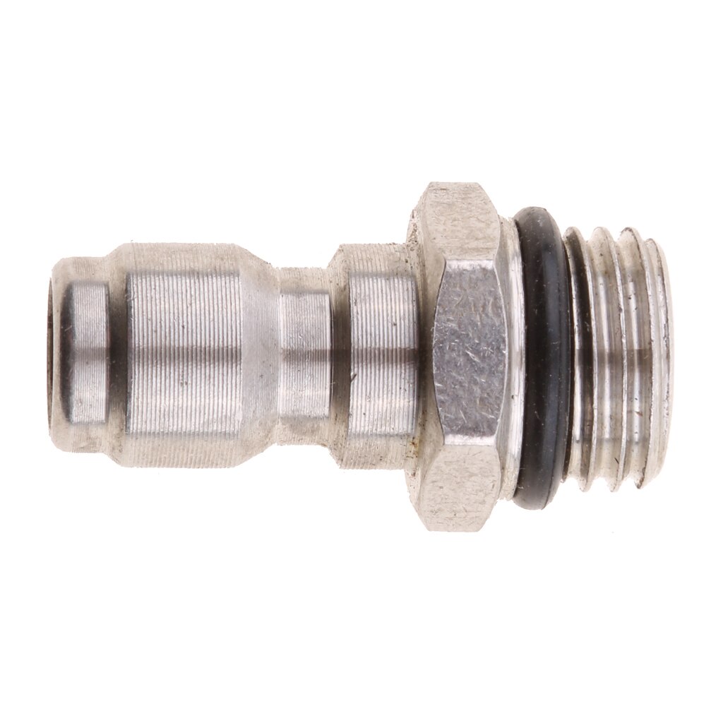 Compressed Air Plug Insertion Nipple 1/4 Inch With Male Thread Plug Nipple Quick Coupling