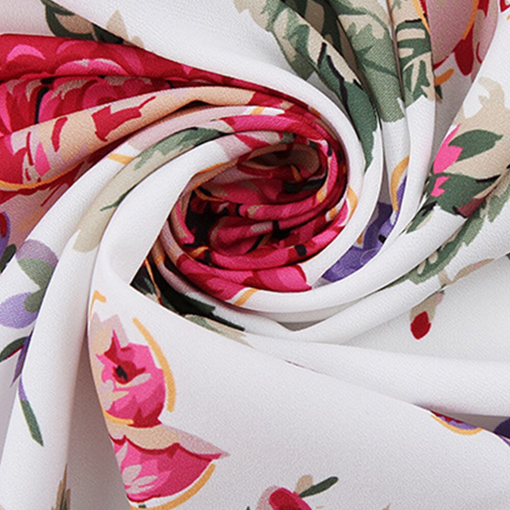 Vestidos de mujer hechos a mano DIY, falda de algodón, telas Vintage, tela de retales, estampado de flores, patrón de tela de algodón, 1M * 1,5 M